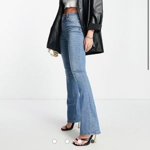 flattering lift and contour flare jeans